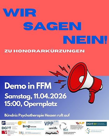 Sharepic "Wir sagen Nein zu Honorarkuerzungen"