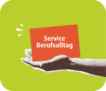 Screenshot Erkennungsbild "Service Berufsalltag" auf www.dgvt-box.de